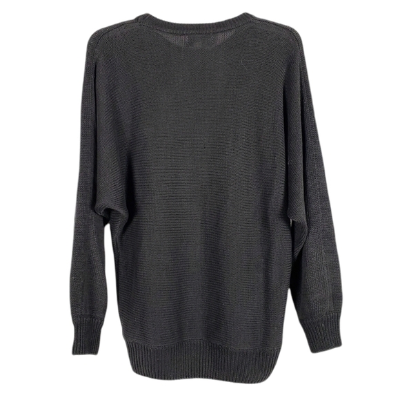 VINTAGE sequin sweater butterfly floral - Picture 3 of 4